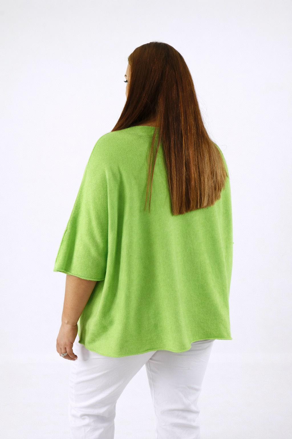 Heidi Knit Top in Lime 