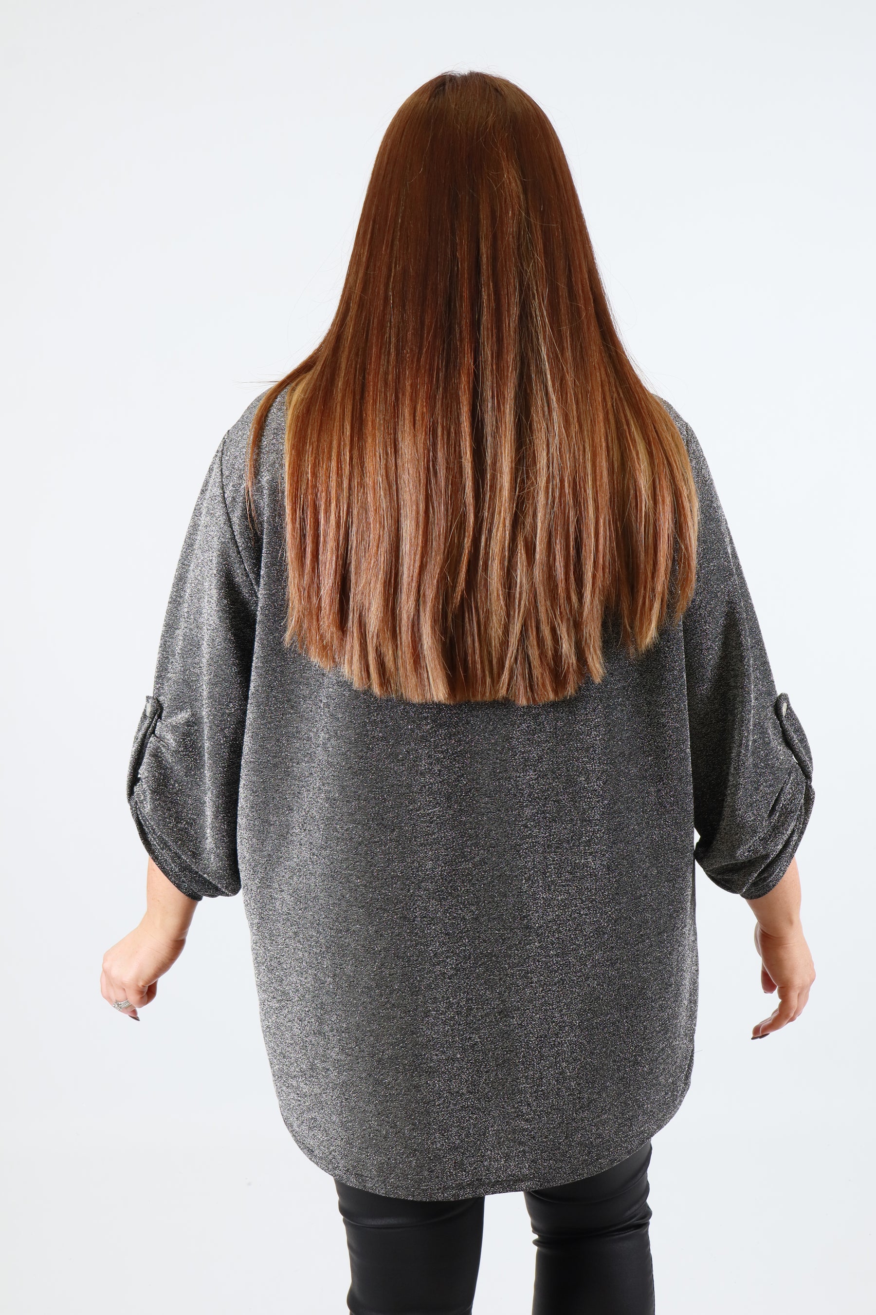 Holly Blouse in Silver