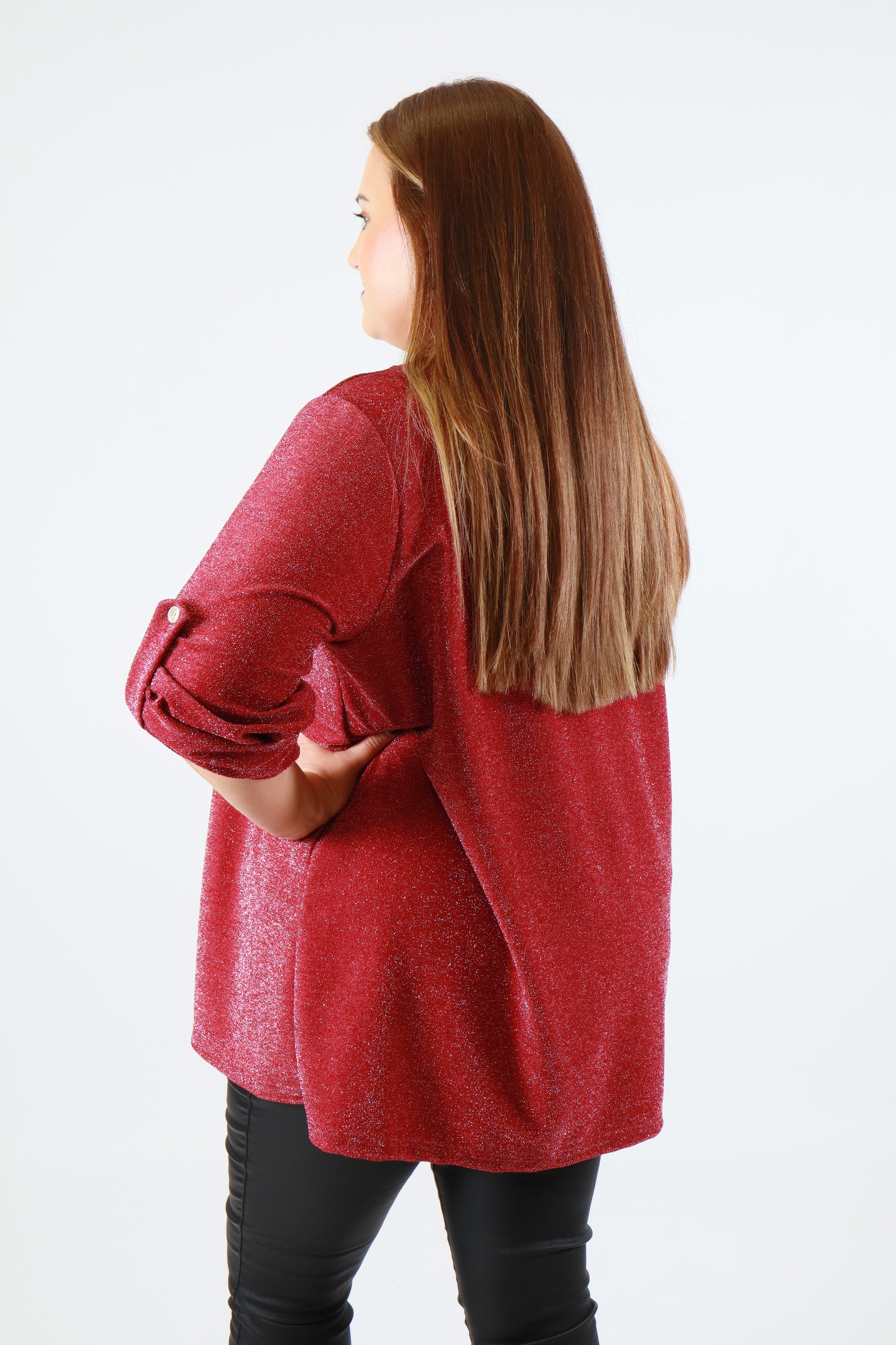 Holly Blouse in Wine