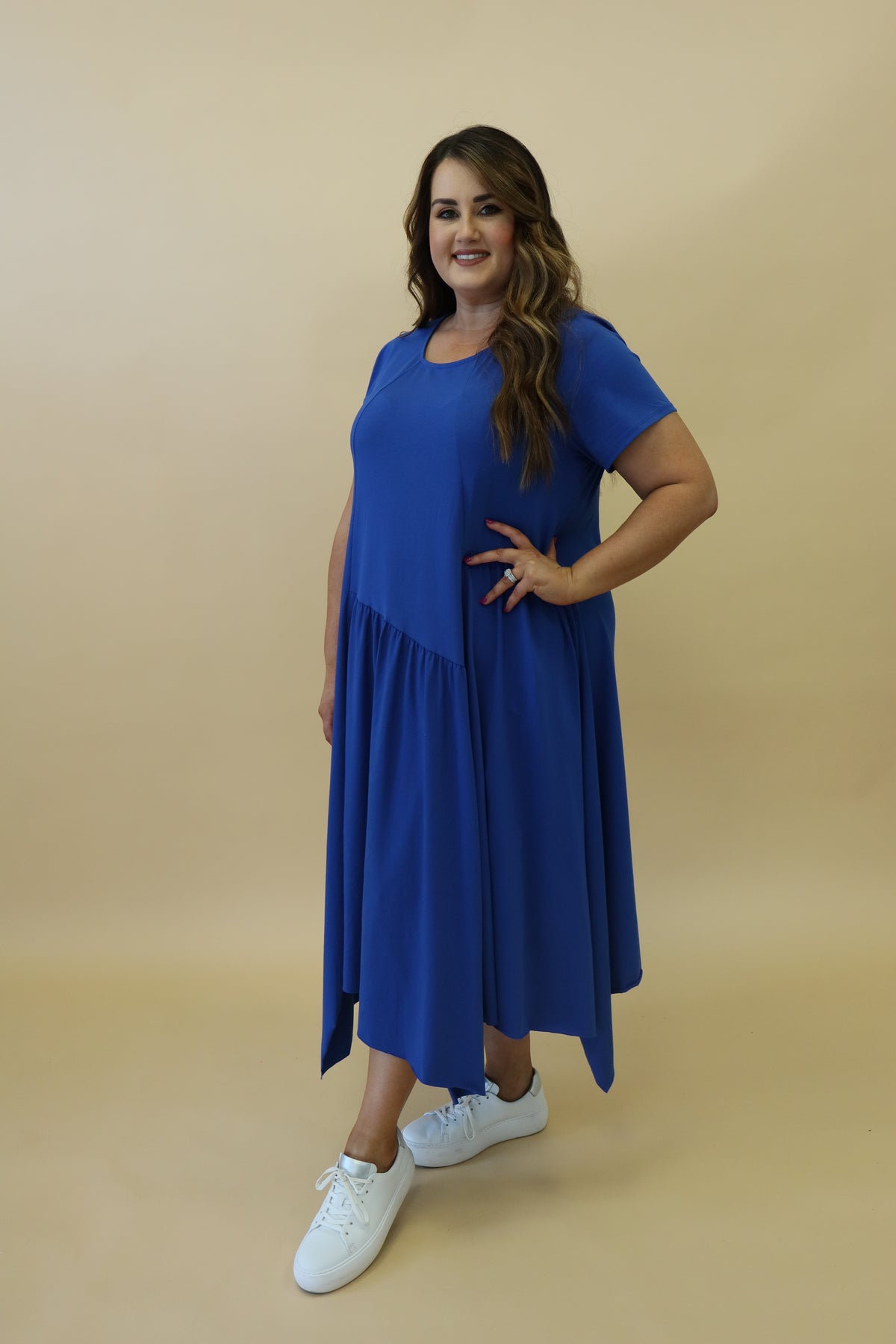 Tessa Dress in Royal Blue