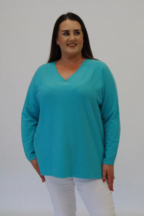 Daniela Jumper in Turquoise