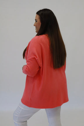 Daniela Jumper in Coral