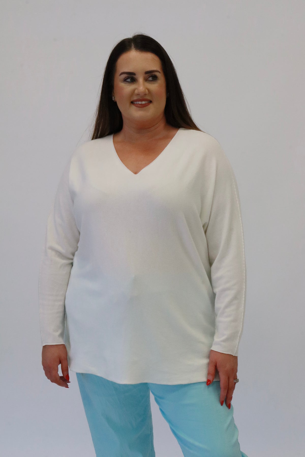 Daniela Jumper in White