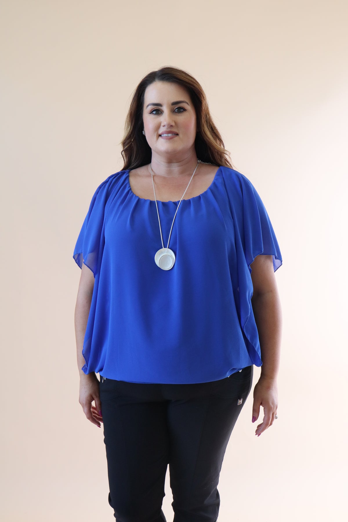 Magic Blouse in Royal Blue Size 1