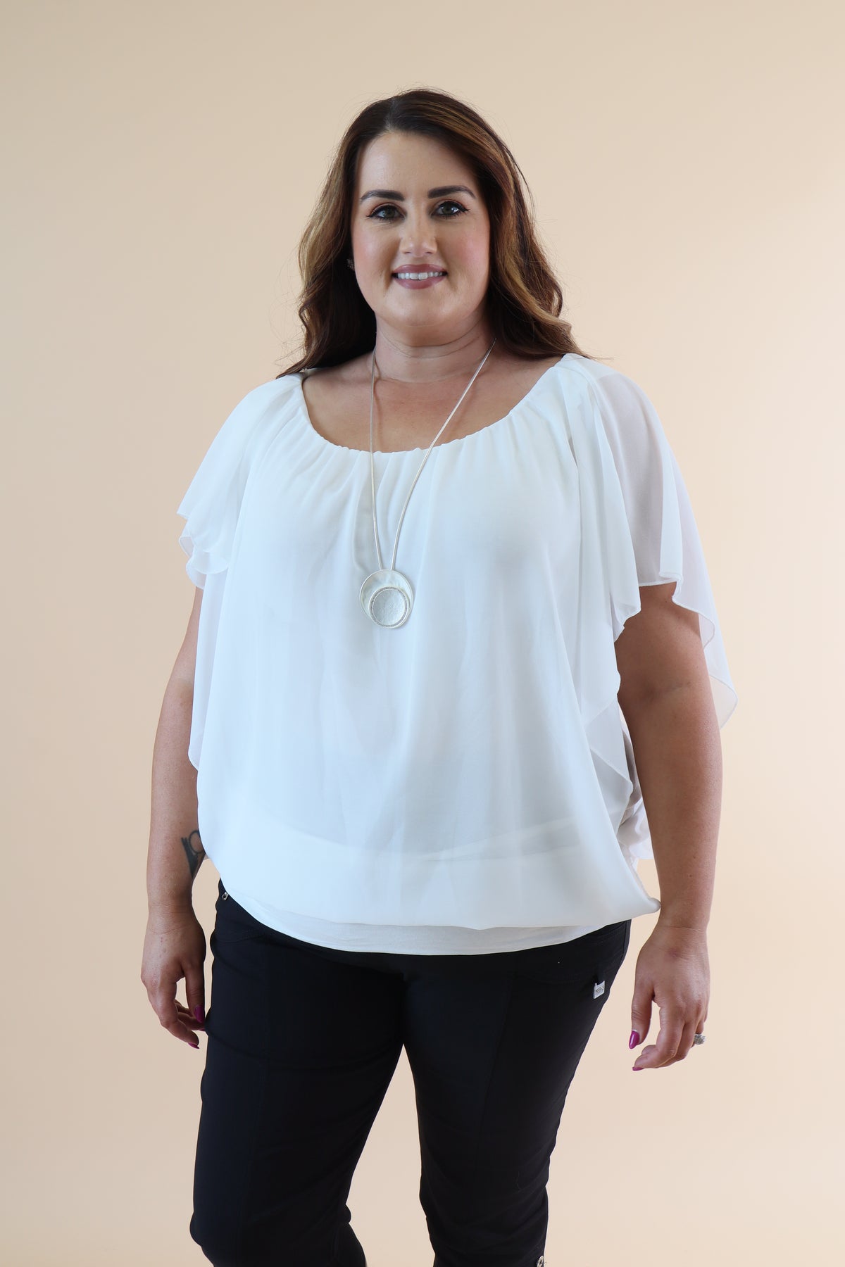 Magic Blouse in White Size 1