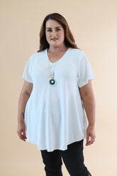 Nina Blouse in White