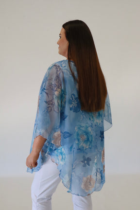 Layla Blouse in Blue