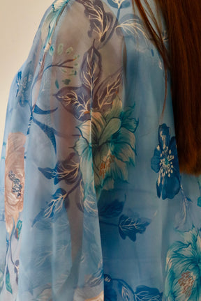 Layla Blouse in Blue