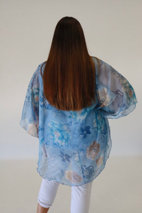 Layla Blouse in Blue