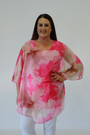 Layla Blouse in Pink