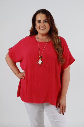 Freya Blouse in Pink