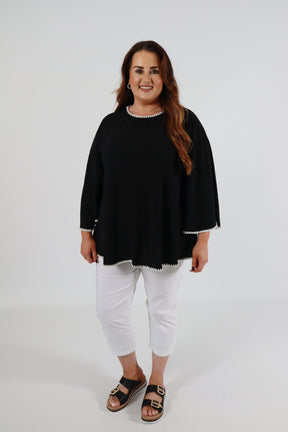 Stevie Blouse in Black