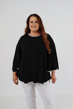 Stevie Blouse in Black