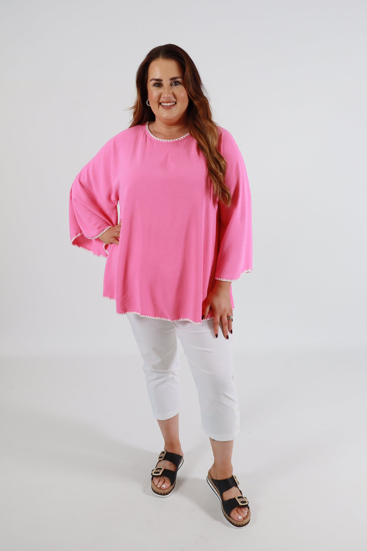 Stevie Blouse in Pink