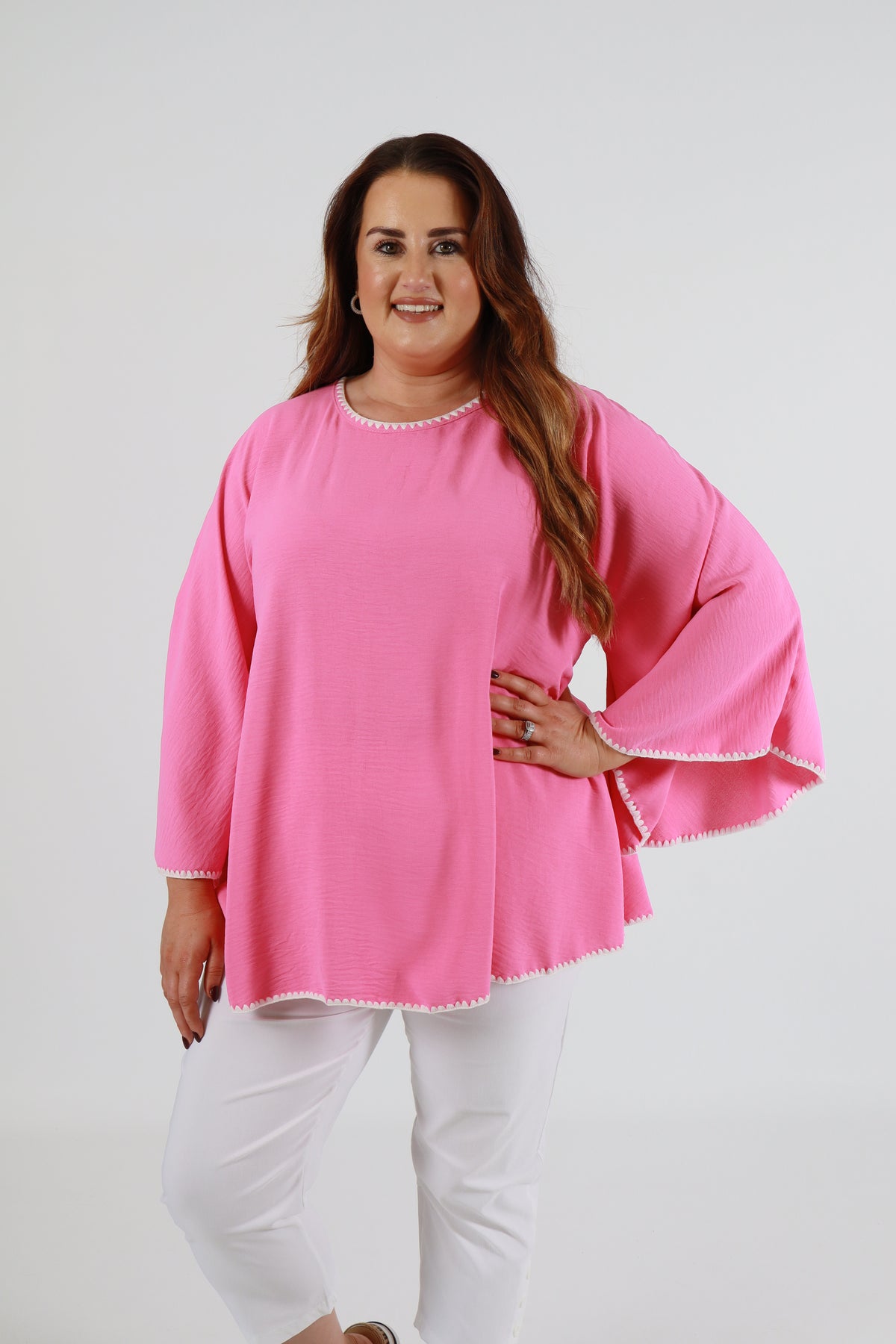 Stevie Blouse in Pink