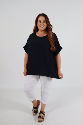 Rachel Blouse in Navy