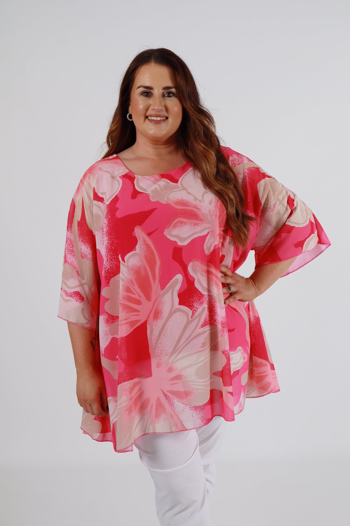 Mia Blouse in Pink