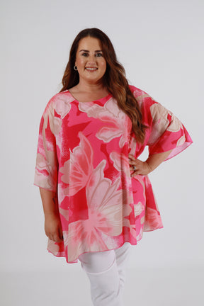 Mia Blouse in Pink
