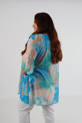 Mia Blouse in Blue