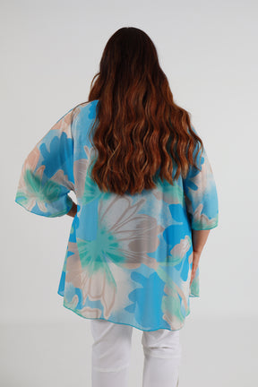 Mia Blouse in Blue