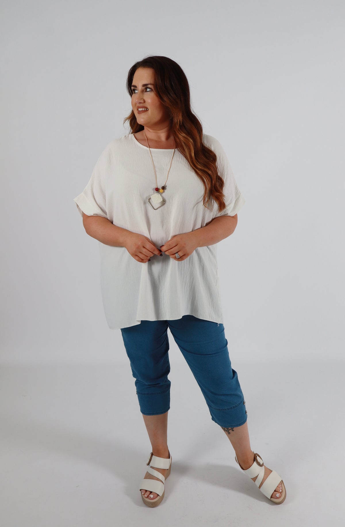 Freya Blouse in White