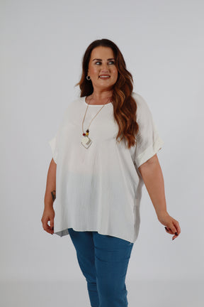 Freya Blouse in White