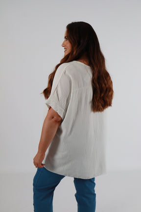 Freya Blouse in White