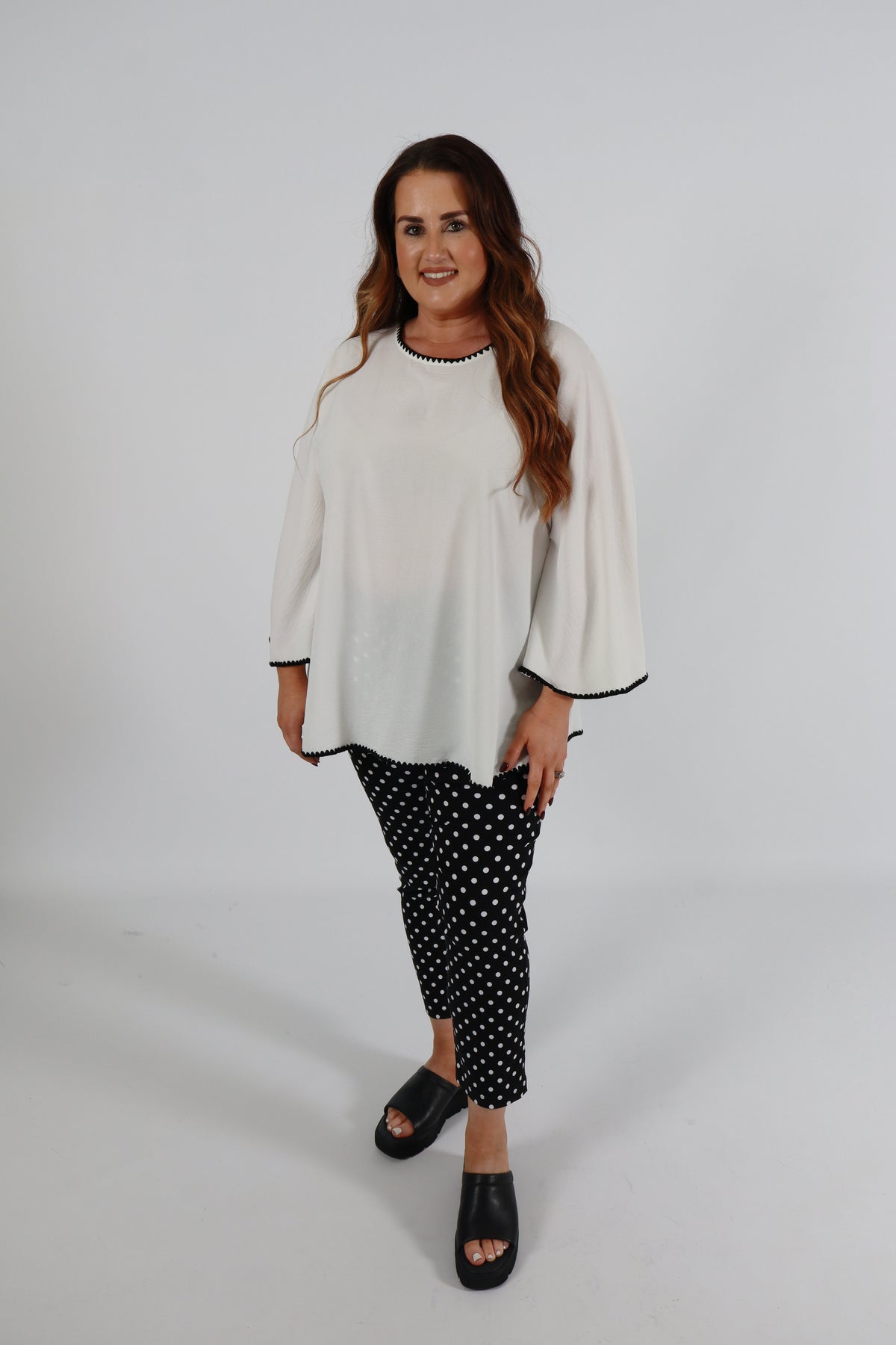 Stevie Blouse in White