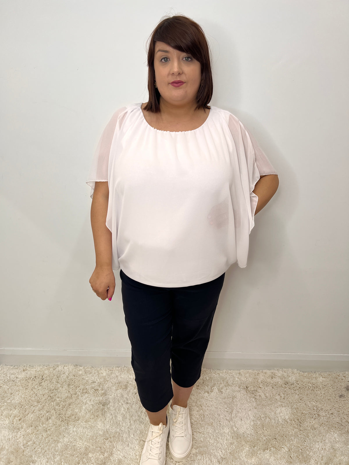 Magic Blouse in White - Size 2