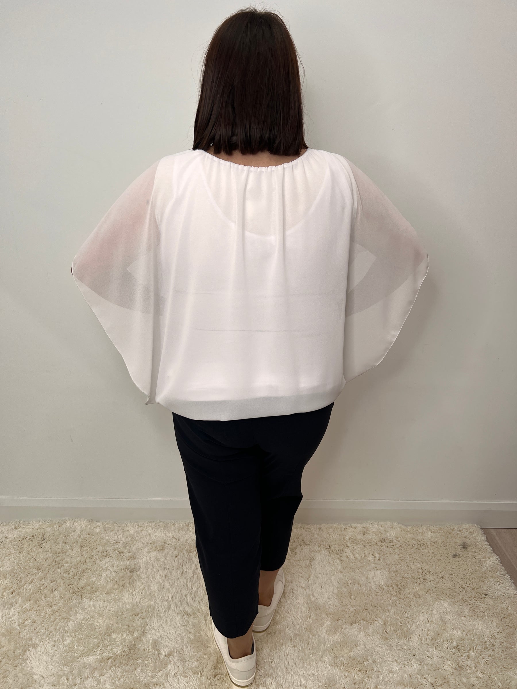 Magic Blouse in White - Size 2