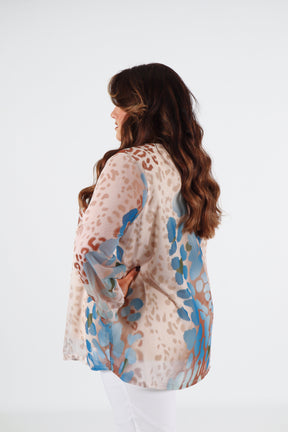 Leah Top in Beige