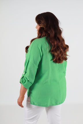 Jemma Blouse in Green