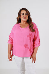 Jemma Blouse in Pink