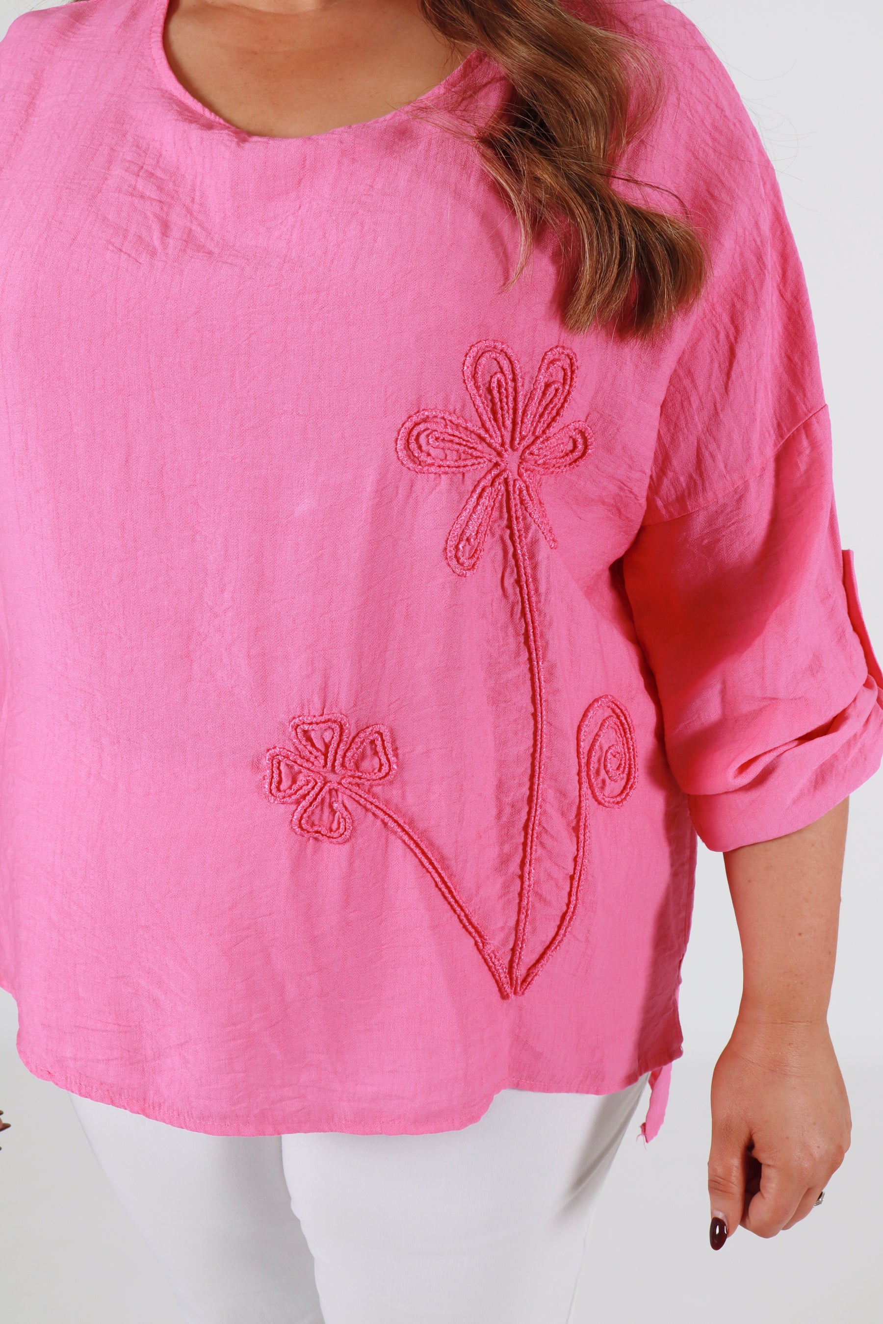 Jemma Blouse in Pink