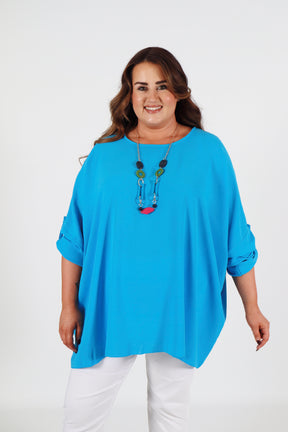 Jolene Blouse in Blue