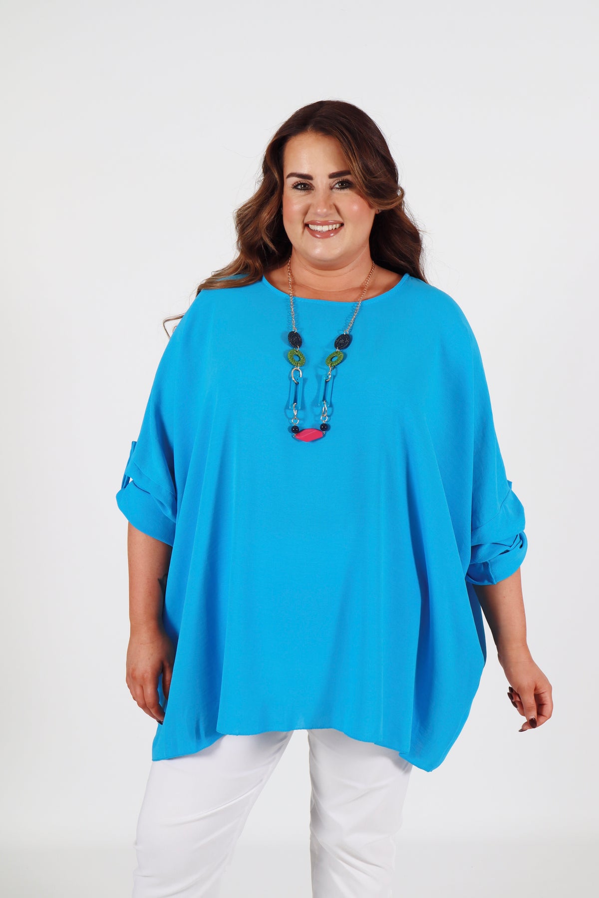 Jolene Blouse in Blue