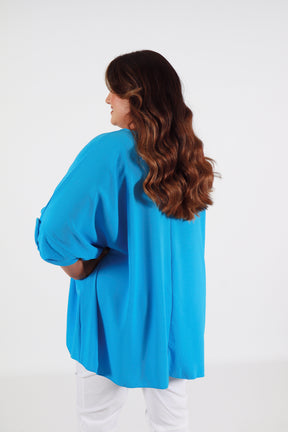 Jolene Blouse in Blue