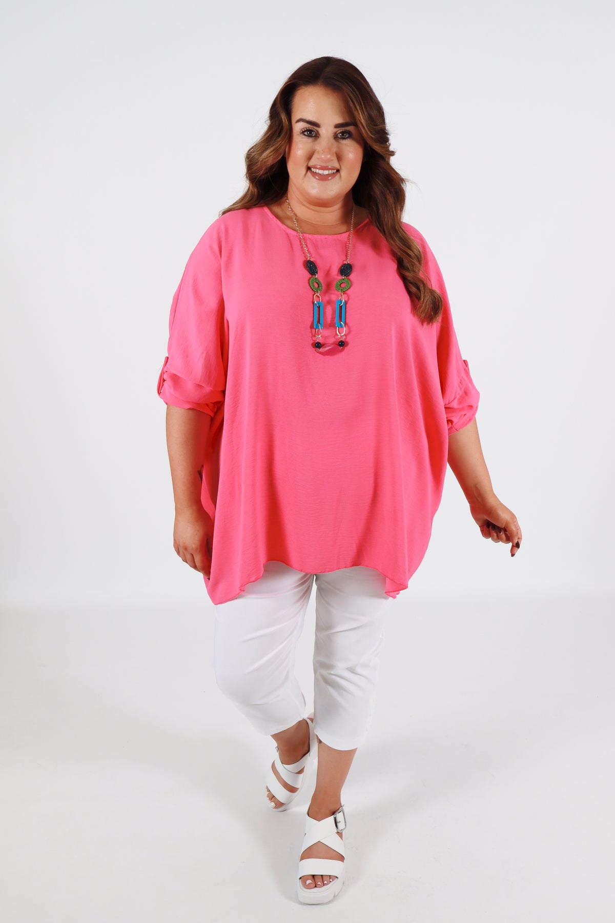 Jolene Blouse in Pink