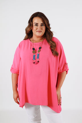 Jolene Blouse in Pink