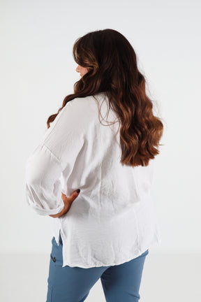 Jemma Blouse in White