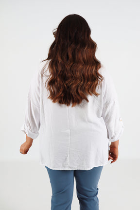 Jemma Blouse in White