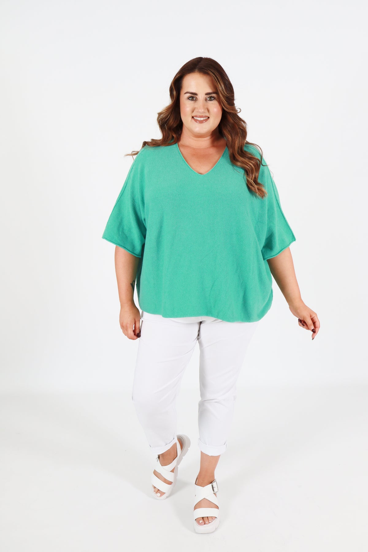 Laura Knit in Turquoise