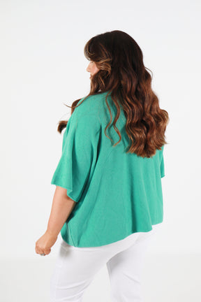 Laura Knit in Turquoise