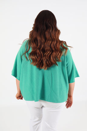 Laura Knit in Turquoise