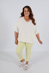 Laura Knit in White
