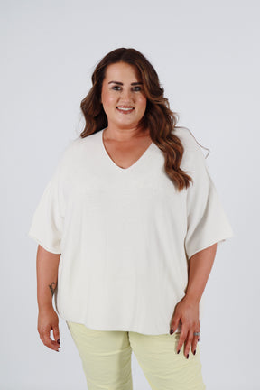 Laura Knit in White