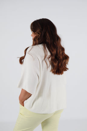 Laura Knit in White