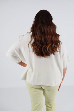 Laura Knit in White