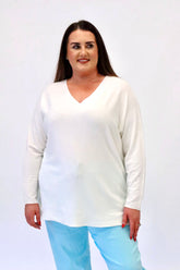 Daniela jumper in white