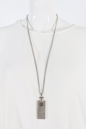 Gemma Necklace in Silver